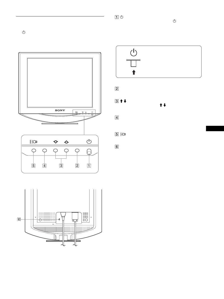 Identifying parts and controls | Sony SDM-HS53 User Manual | Page 24 / 288