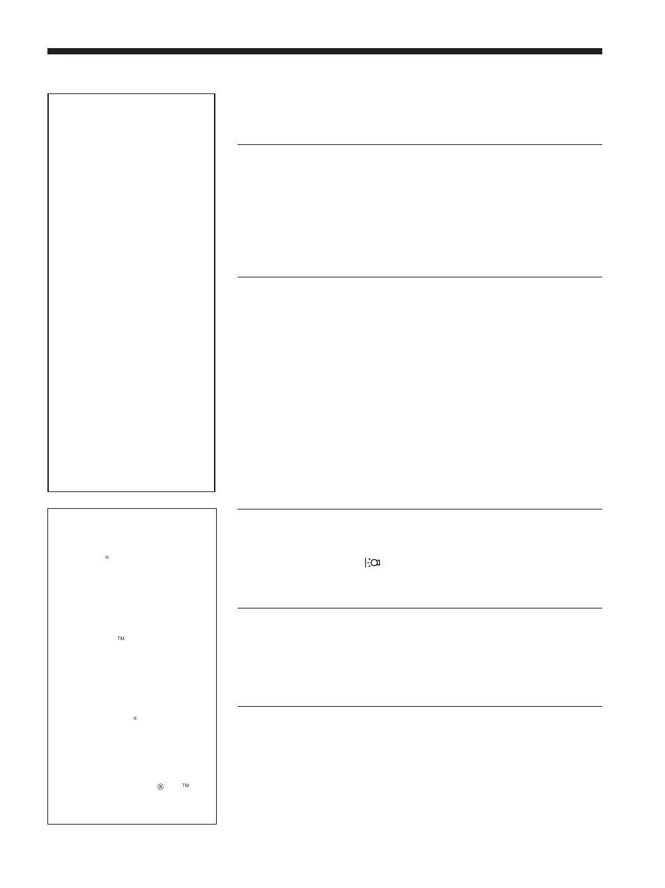 Sony SDM-HS53 User Manual | Page 3 / 288