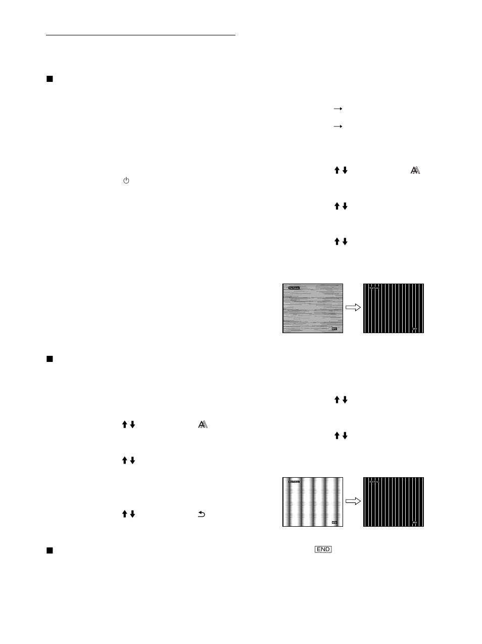 Modifica della posizione dei menu (posizione menu) | Sony SDM-HS53 User Manual | Page 69 / 288