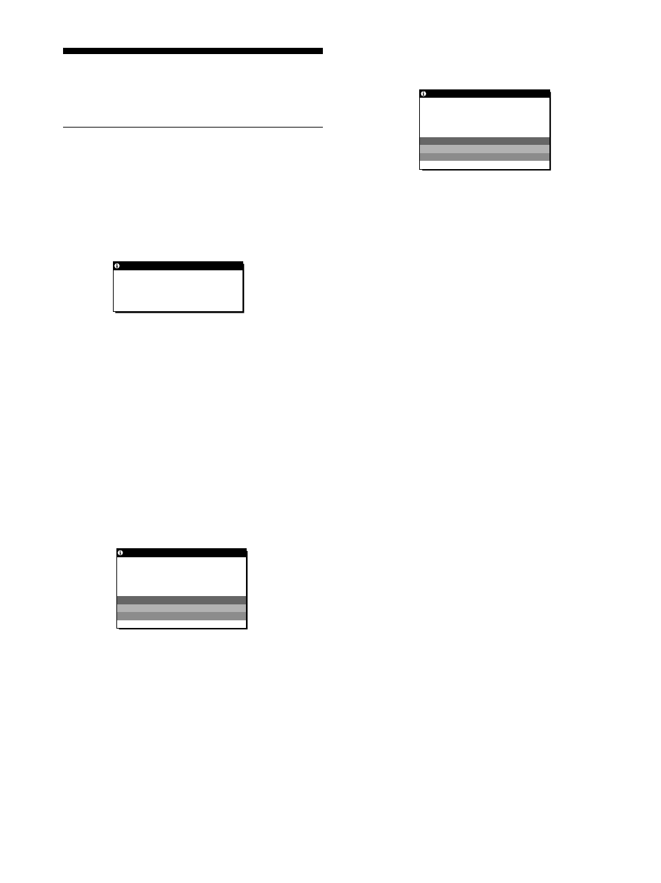 Solución de problemas, Mensajes en pantalla | Sony SDM-HS53 User Manual | Page 73 / 288