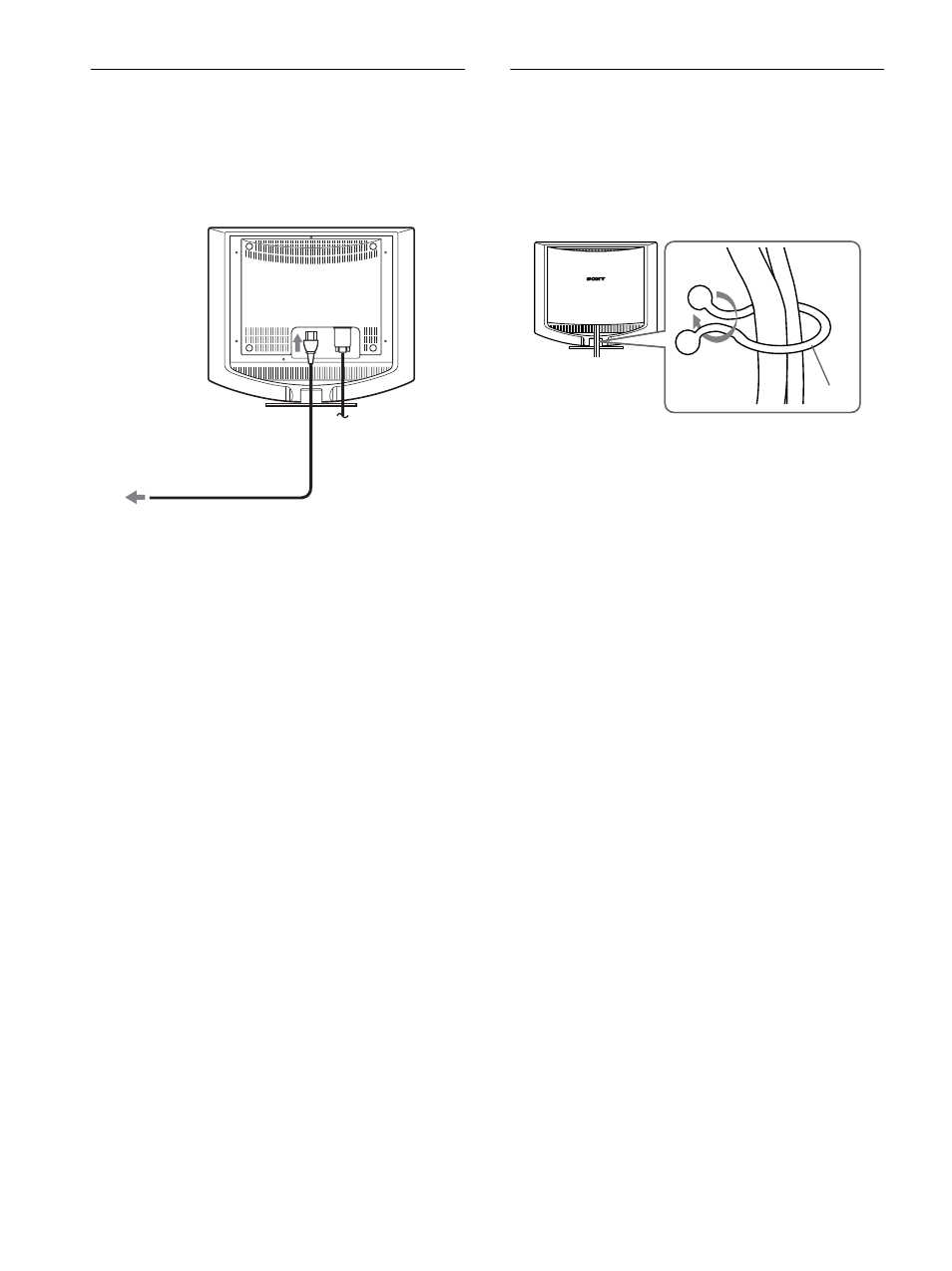 Schritt 2: anschließen des netzkabels, Schritt 2, Schritt 3 | 8schritt 2: anschließen des netzkabels | Sony SDM-HS53 User Manual | Page 84 / 288