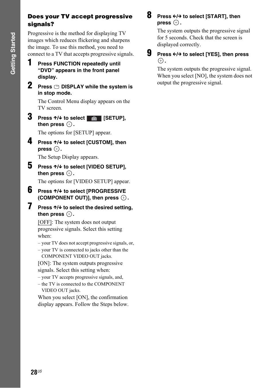 Sony DAV-IS50 User Manual | Page 28 / 115