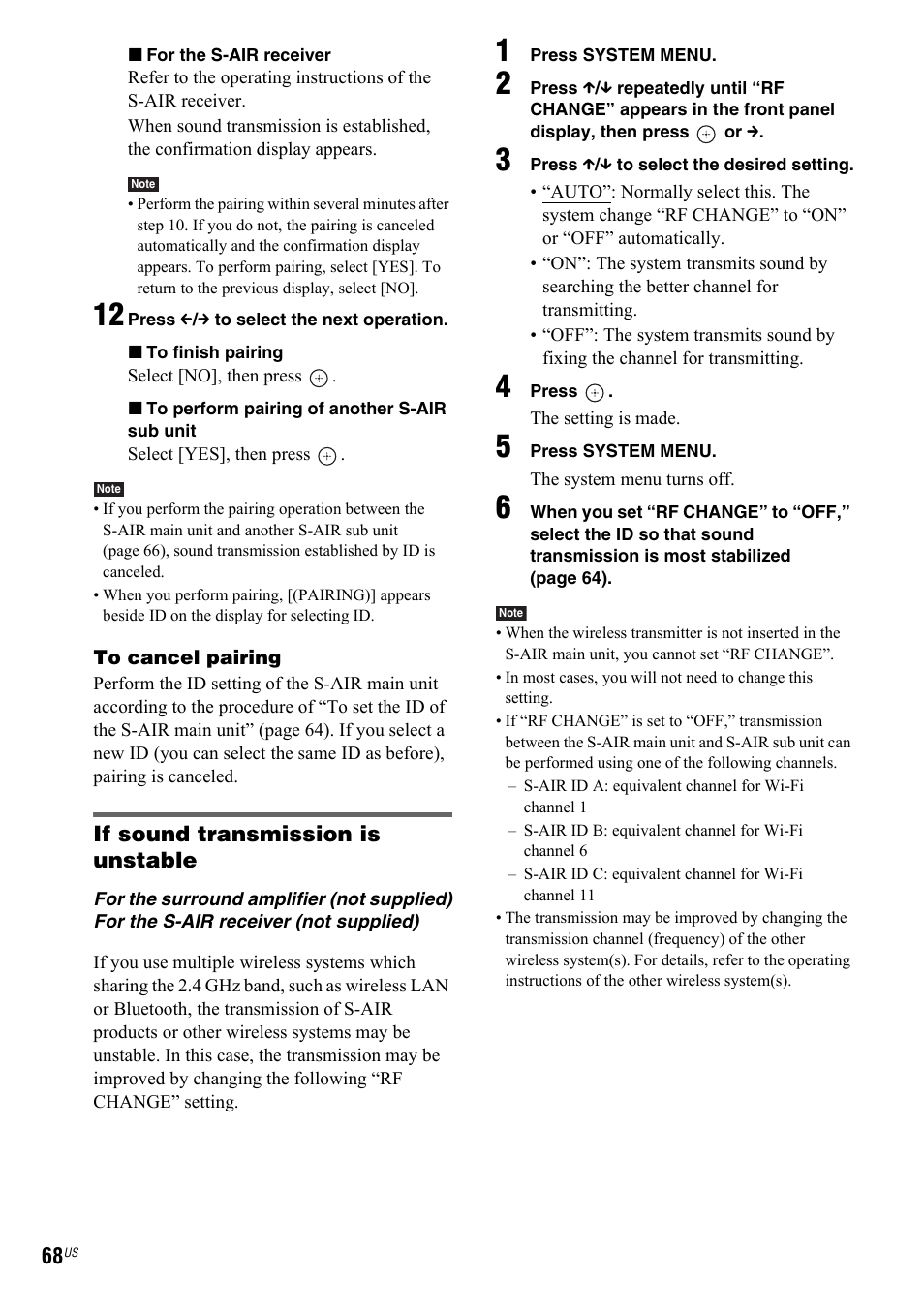 Sony DAV-IS50 User Manual | Page 68 / 115