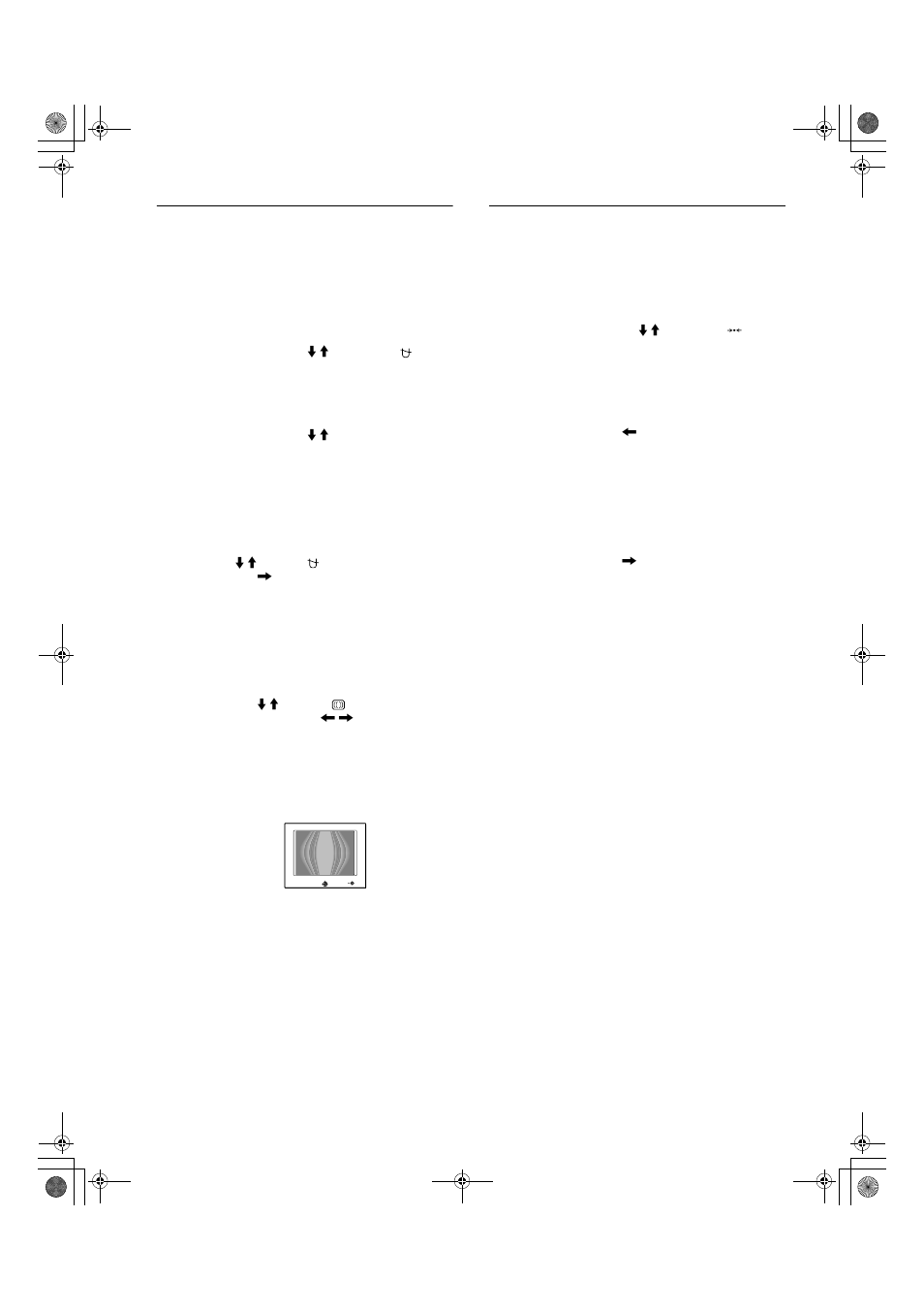 Additional settings (degauss/cancel moire), Resetting the adjustments (reset) | Sony HMD-A100 User Manual | Page 12 / 48