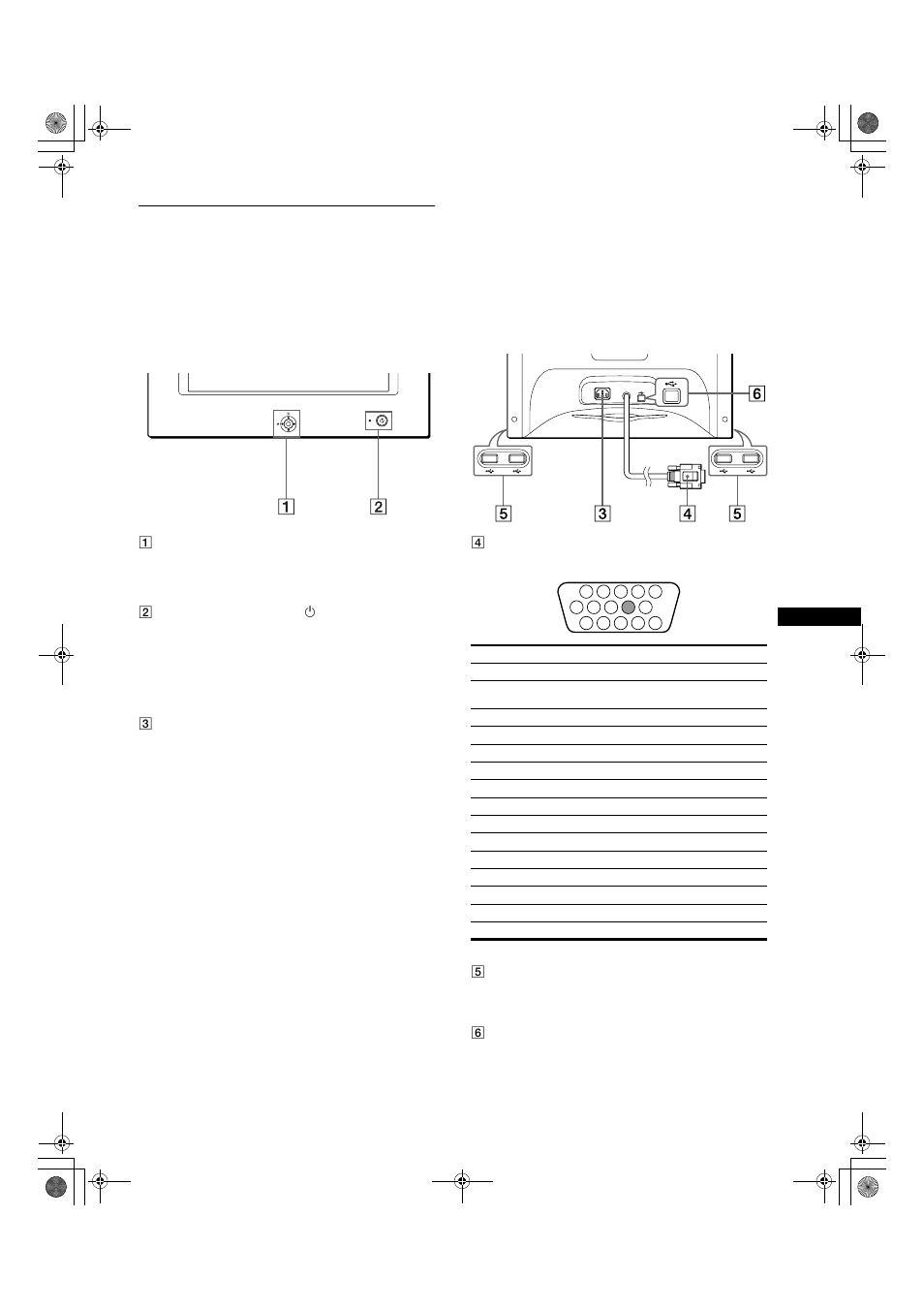 Identification des composants et des commandes | Sony HMD-A100 User Manual | Page 19 / 48