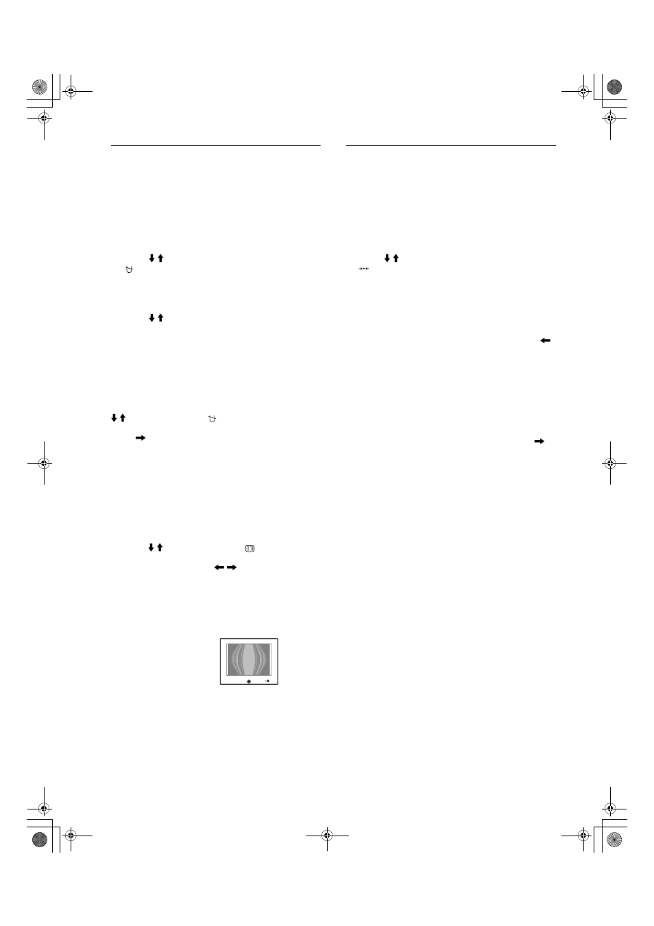 Réglages supplémentaires (démagnétisé/moiré), Réinitialisation des réglages (rappel) | Sony HMD-A100 User Manual | Page 26 / 48