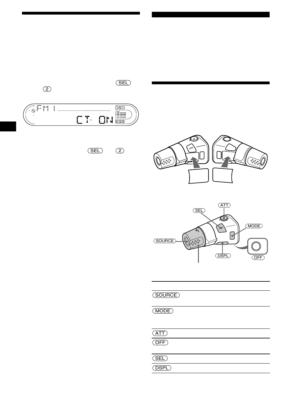 Setting the clock automatically, Ct (clock time), Other functions | Using the rotary commander, 20 setting the clock automatically | Sony CDX-CA680X User Manual | Page 20 / 148