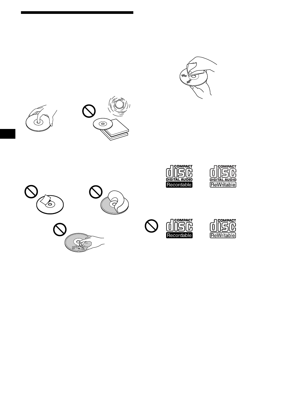 Hinweise zu cds, 6hinweise zu cds | Sony CDX-CA680X User Manual | Page 34 / 148