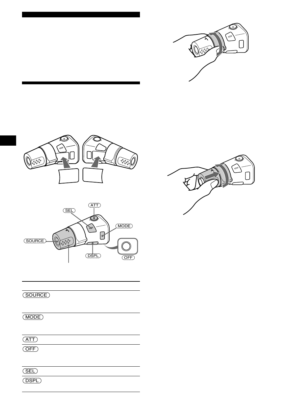 Weitere funktionen, Der joystick | Sony CDX-CA680X User Manual | Page 50 / 148