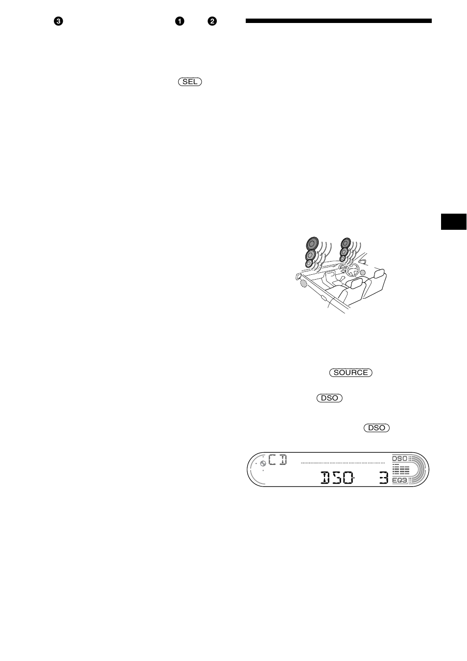 Einstellen der dso-funktion (dynamic, Soundstage organizer), Seite 25) | Sony CDX-CA680X User Manual | Page 53 / 148
