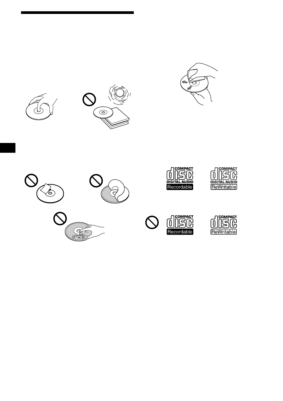 Remarques sur les disques, 6remarques sur les disques | Sony CDX-CA680X User Manual | Page 64 / 148