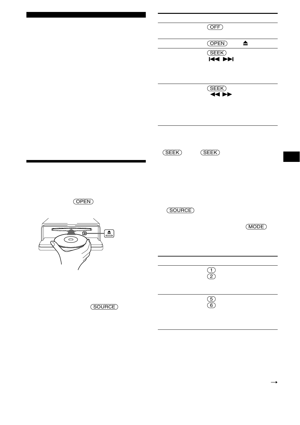Lecture d’un disque | Sony CDX-CA680X User Manual | Page 67 / 148