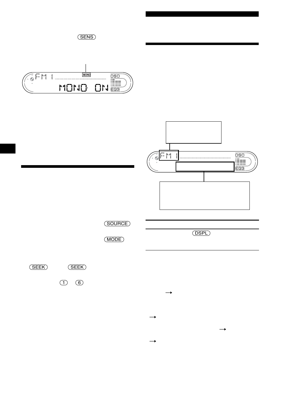 Mémorisation des stations souhaitées, Uniquement, Fonctions rds | Présentation de la fonction rds, Mémorisation des stations souhaitées uniquement | Sony CDX-CA680X User Manual | Page 74 / 148