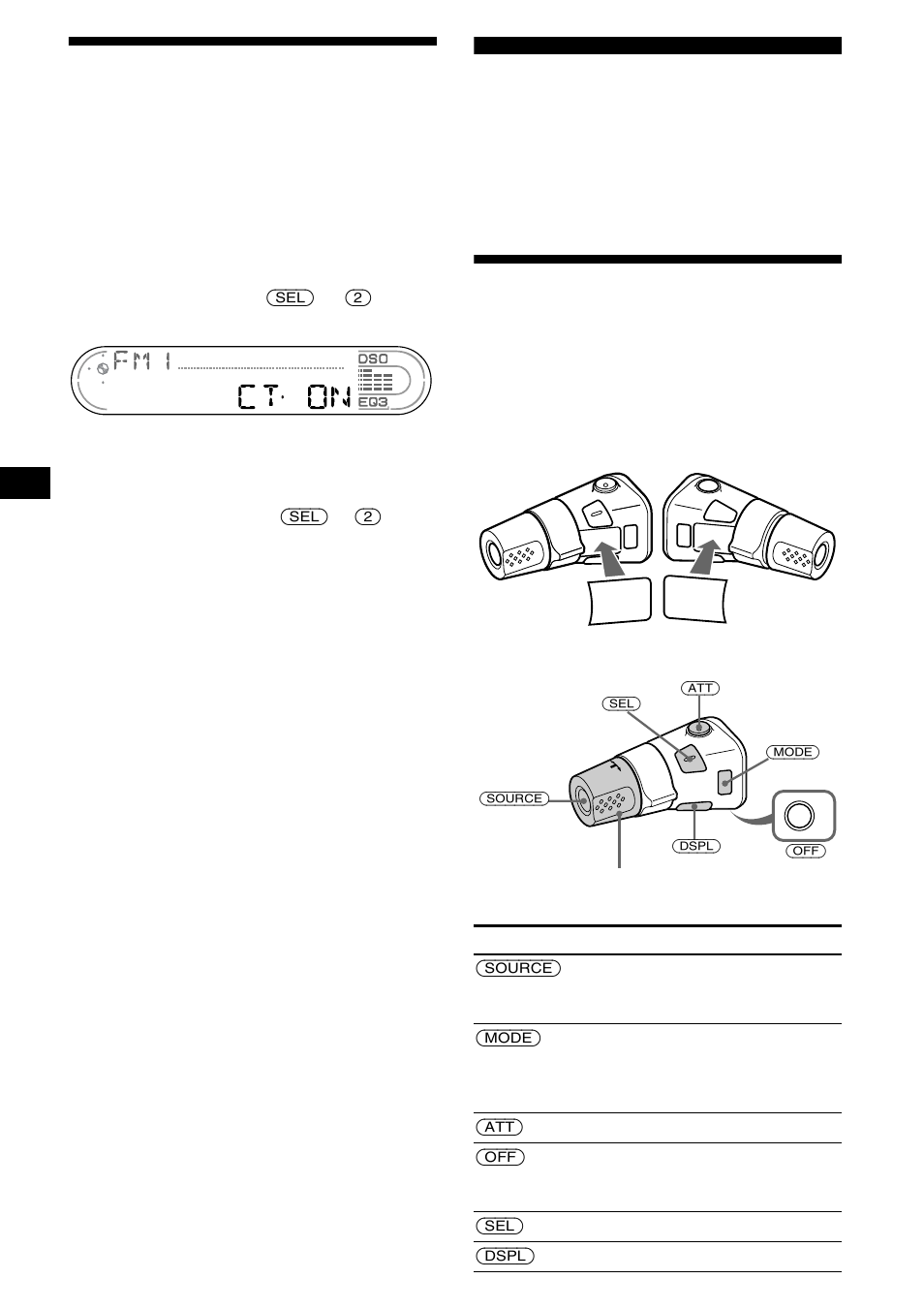 Réglage automatique de l’horloge, Ct (heure), Autres fonctions | Utilisation du satellite de commande, 20 réglage automatique de l’horloge | Sony CDX-CA680X User Manual | Page 78 / 148
