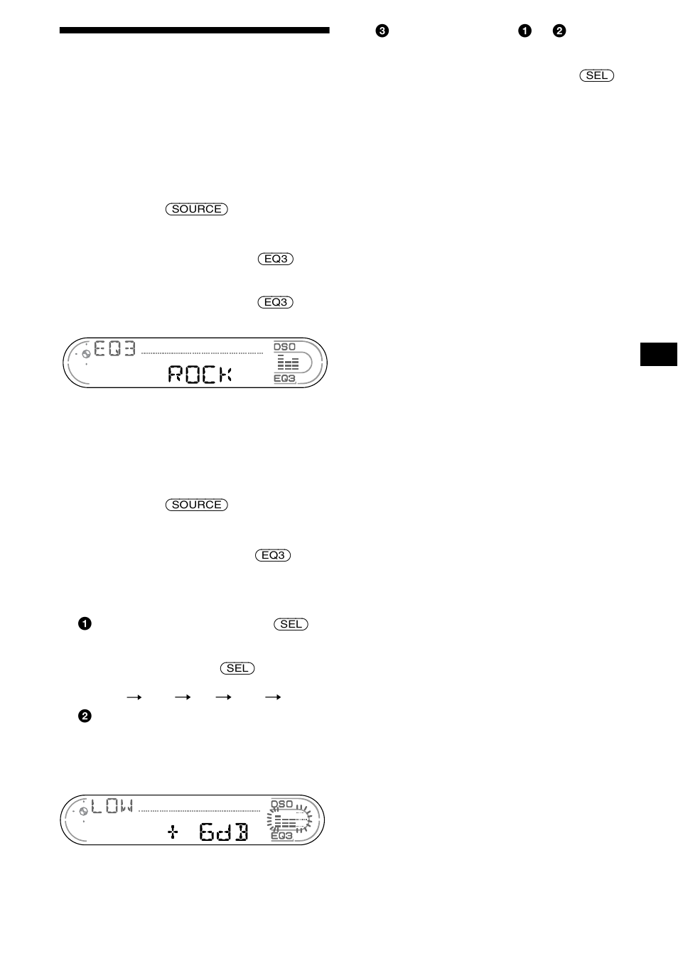 Réglage de l’égaliseur (eq3), 23 réglage de l’égaliseur (eq3) | Sony CDX-CA680X User Manual | Page 81 / 148