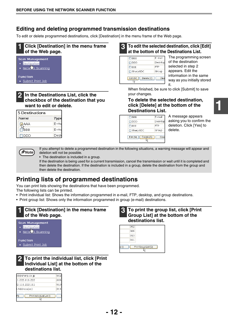 P.12, P.12) to | Sony AR-208S User Manual | Page 245 / 311