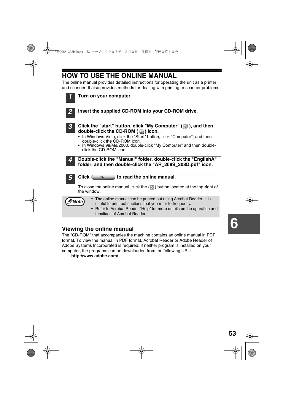 How to use the online manual | Sony AR-208S User Manual | Page 55 / 311