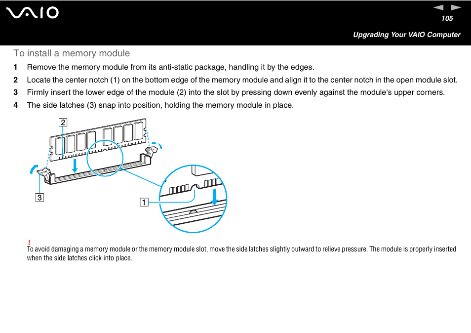 Sony VGC-V User Manual | Page 105 / 158