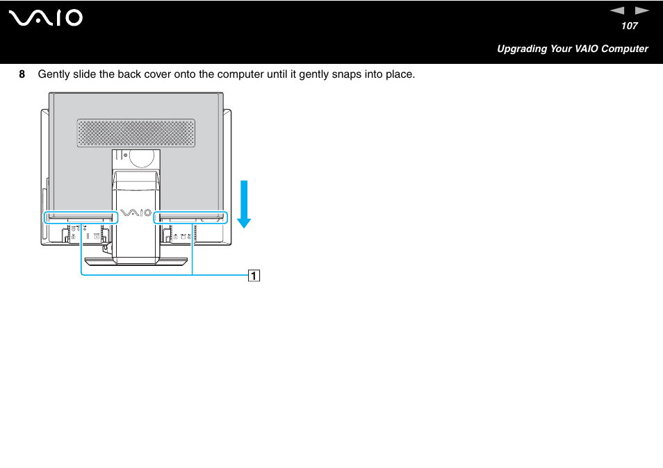 Sony VGC-V User Manual | Page 107 / 158