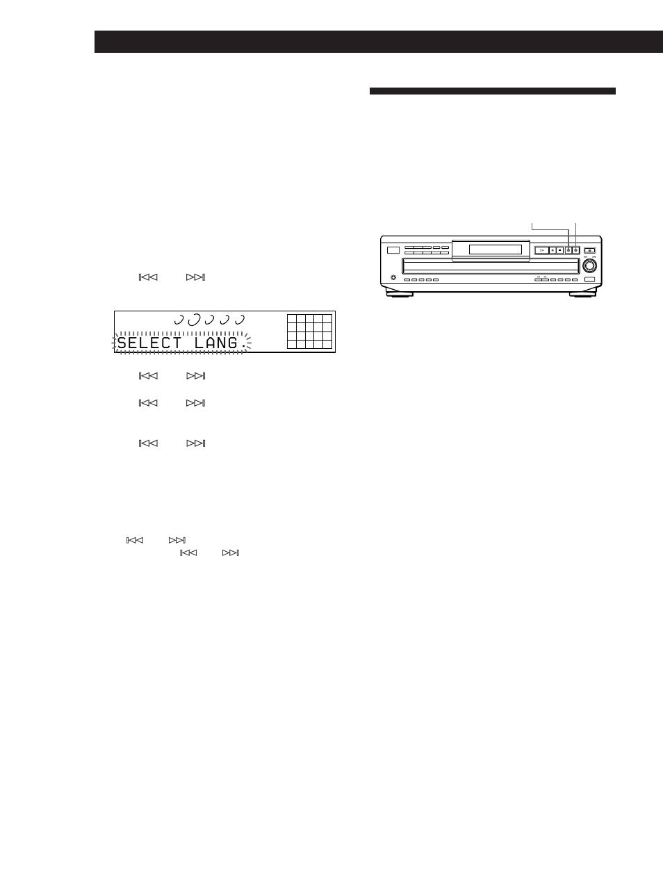 Replacing discs while playing a disc, Playing cds, Selecting the language of the cd text information | Sony CDP-CE525 User Manual | Page 12 / 32