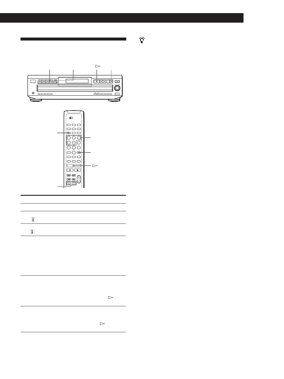 Locating a specific disc, Playing cds | Sony CDP-CE525 User Manual | Page 13 / 32