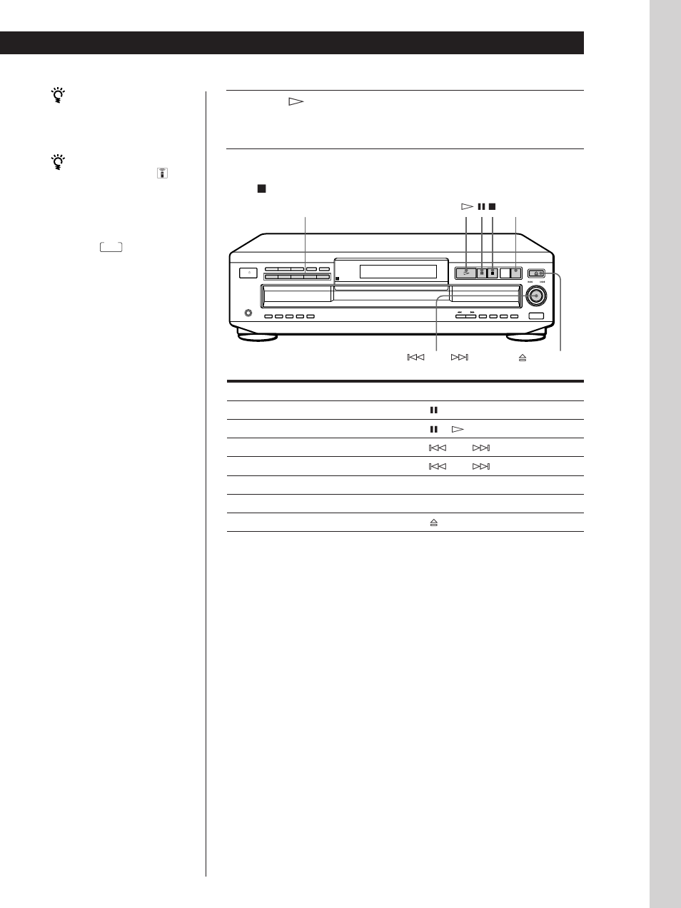 Basic operations, Press p, You need to | Sony CDP-CE525 User Manual | Page 9 / 32