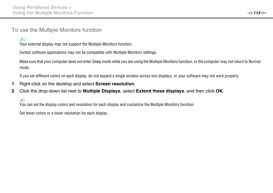 Sony VAIO VPCL2 User Manual | Page 114 / 197