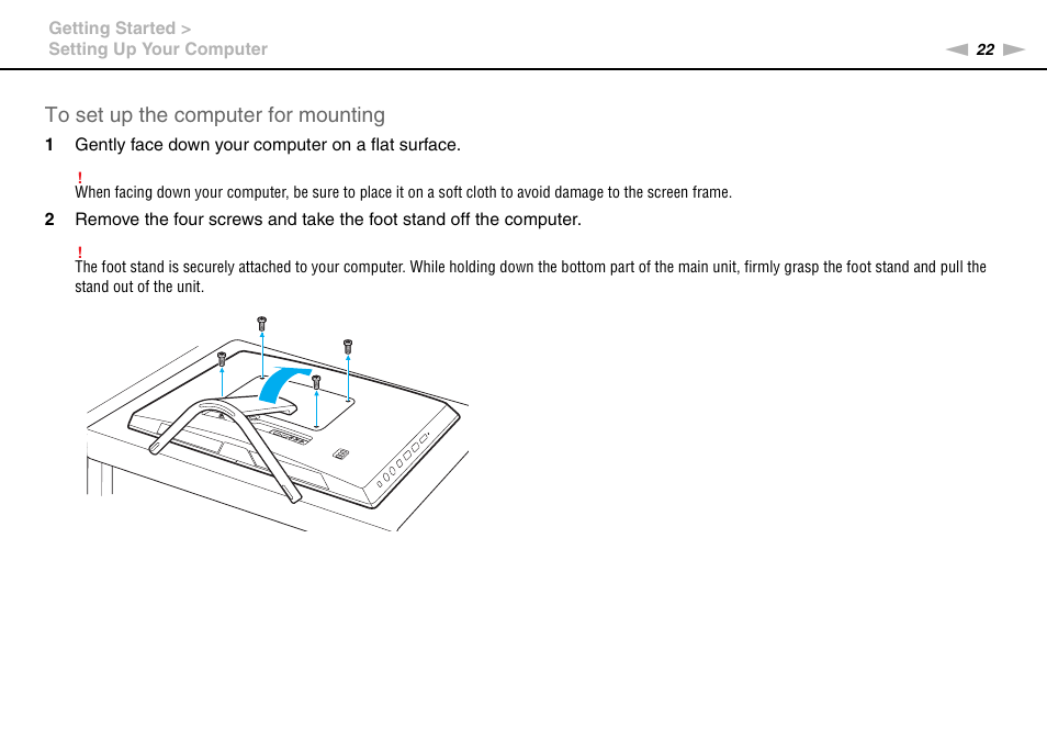 Sony VAIO VPCL2 User Manual | Page 22 / 197