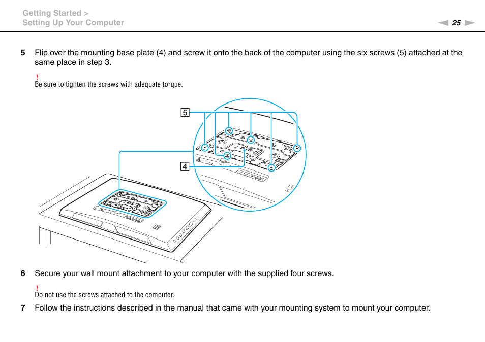 Sony VAIO VPCL2 User Manual | Page 25 / 197