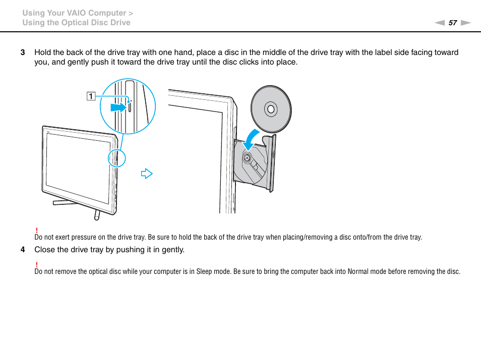 Sony VAIO VPCL2 User Manual | Page 57 / 197
