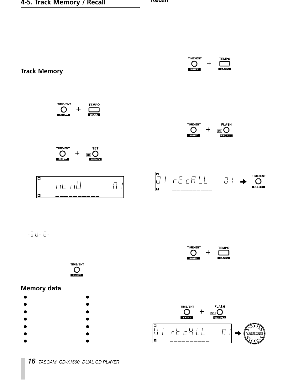 Sony CD-X1500 User Manual | Page 16 / 40