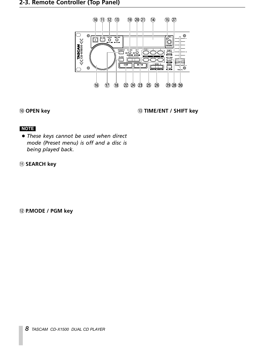 Sony CD-X1500 User Manual | Page 8 / 40