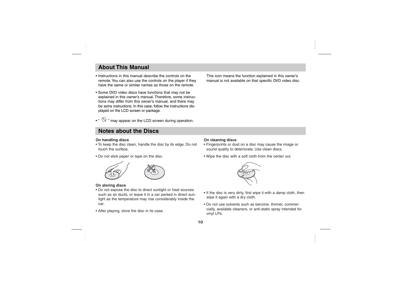 Sony DVP-FX701 User Manual | Page 10 / 72