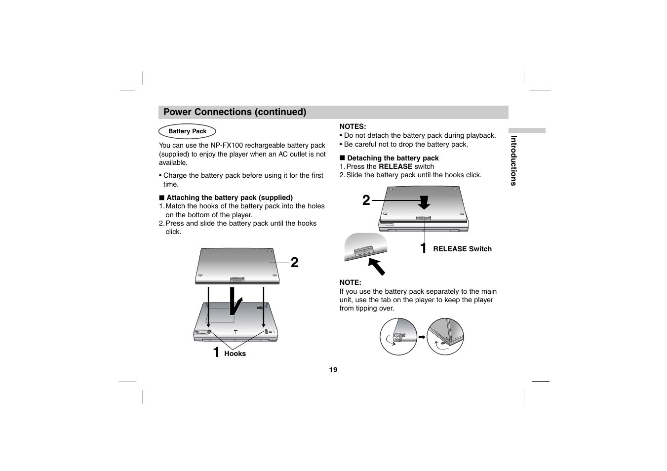 Sony DVP-FX701 User Manual | Page 19 / 72