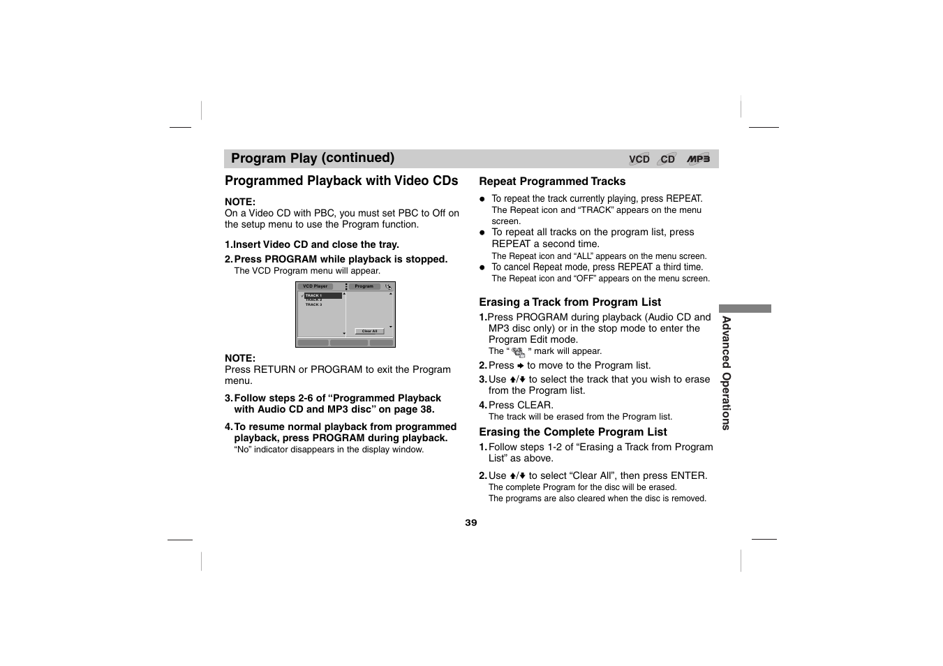 Sony DVP-FX701 User Manual | Page 39 / 72