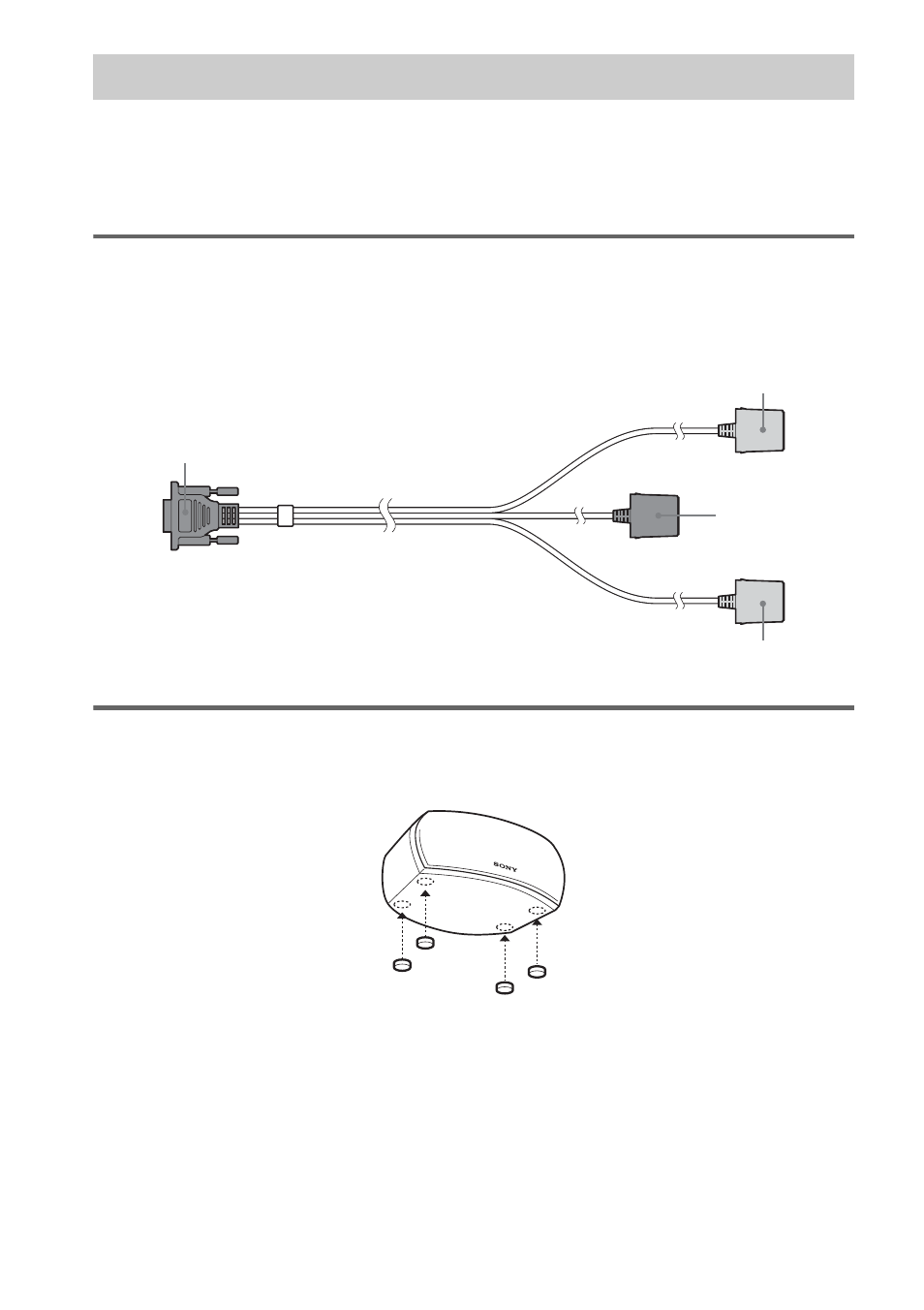 Step 1: speaker system hookup | Sony DAV-X1 User Manual | Page 16 / 103