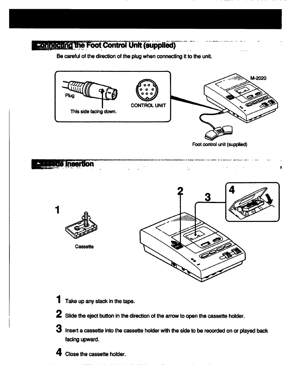 Sony MICROCASSETTE M-2020 User Manual | Page 9 / 16