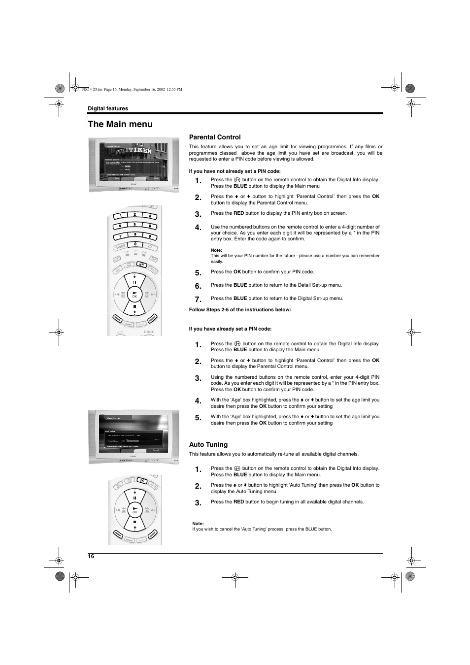 The main menu | Sony KD-32NX200U User Manual | Page 18 / 48