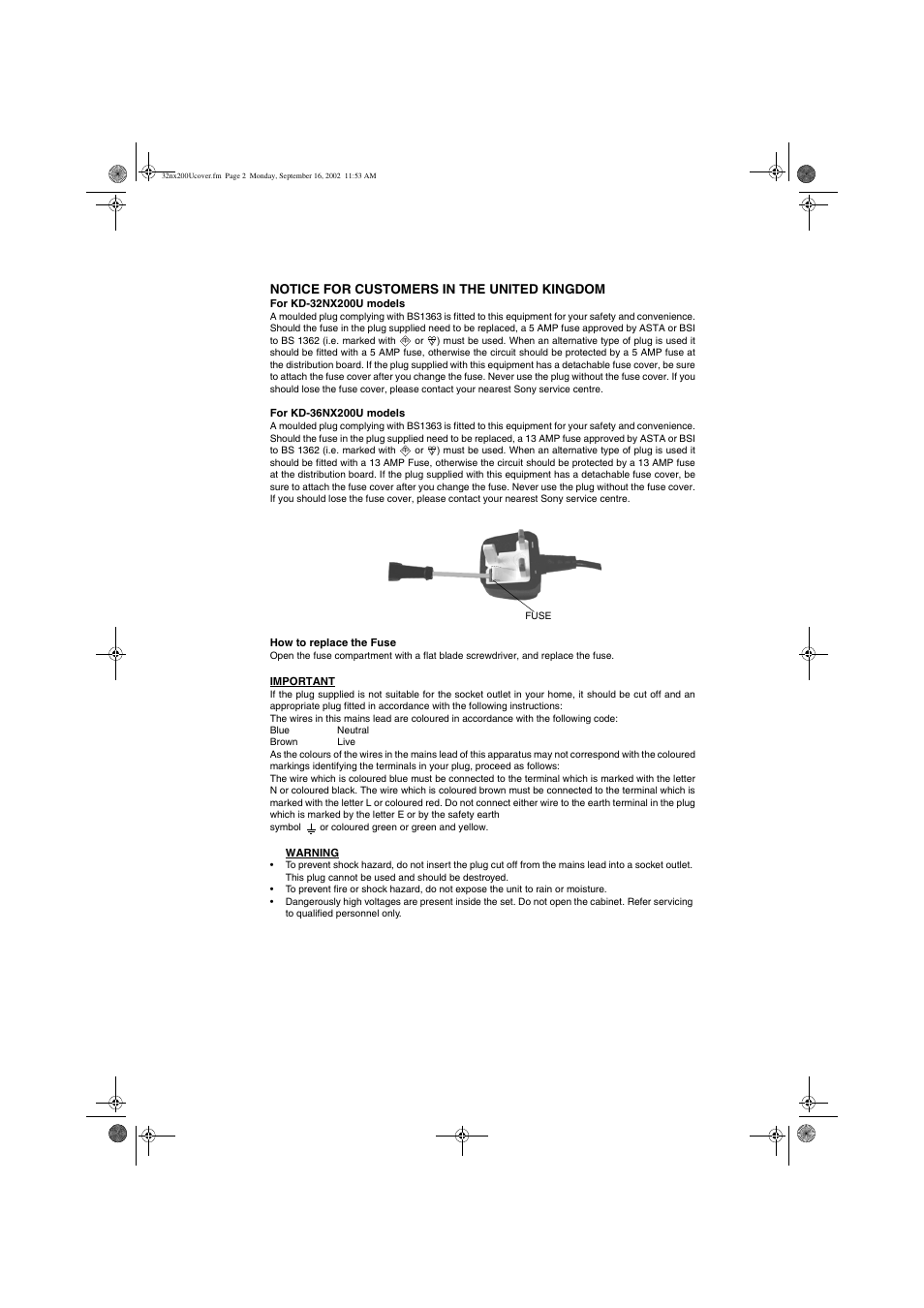 Sony KD-32NX200U User Manual | Page 2 / 48