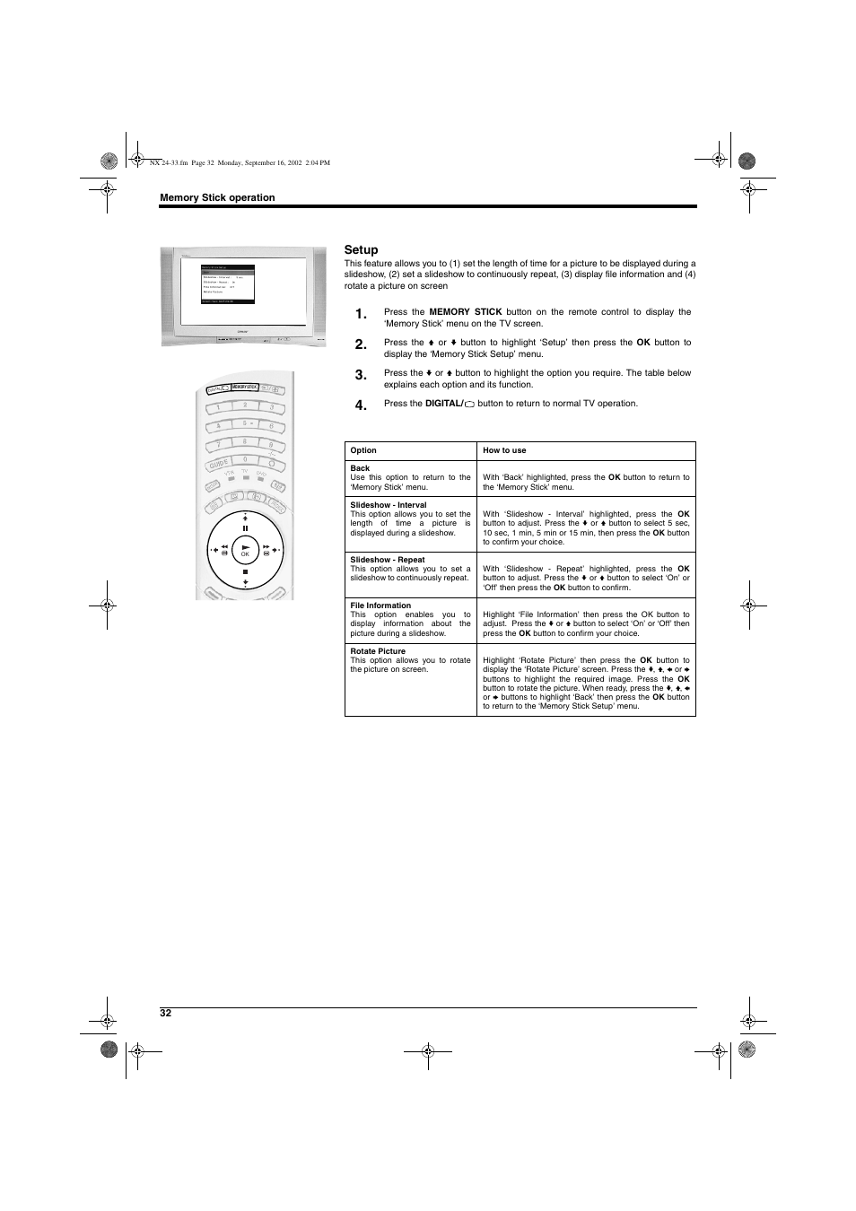 Setup | Sony KD-32NX200U User Manual | Page 34 / 48