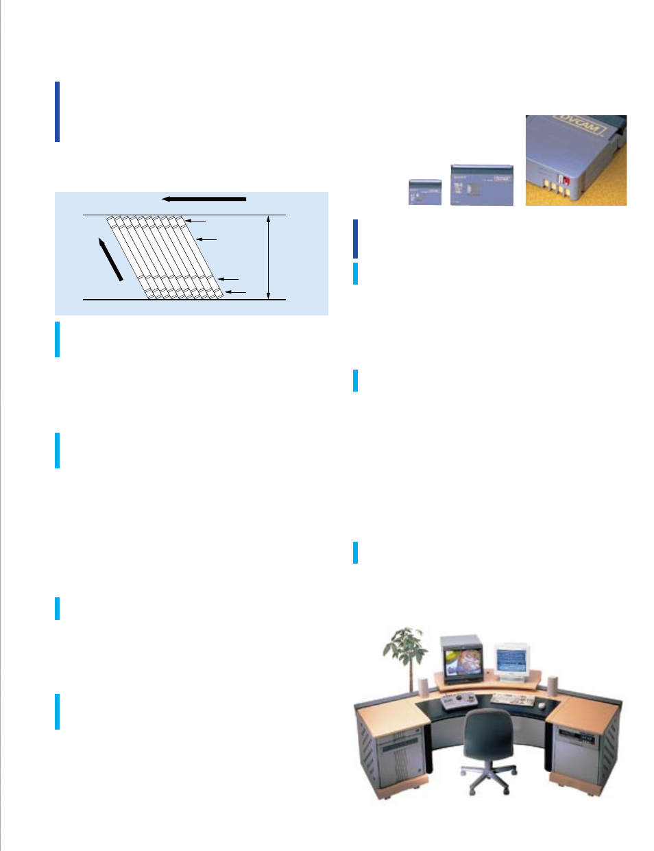 Features, High efficiency in the editing environment | Sony DSR-80 User Manual | Page 3 / 8