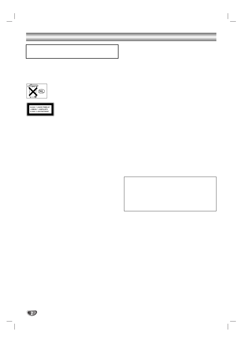 Safety precautions | Sony AVJ-X55 User Manual | Page 2 / 40