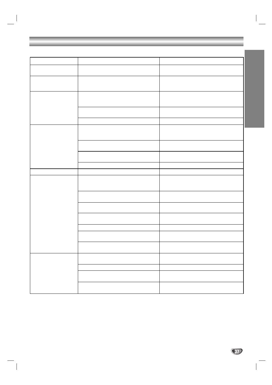 Troubleshooting, Reference | Sony AVJ-X55 User Manual | Page 37 / 40