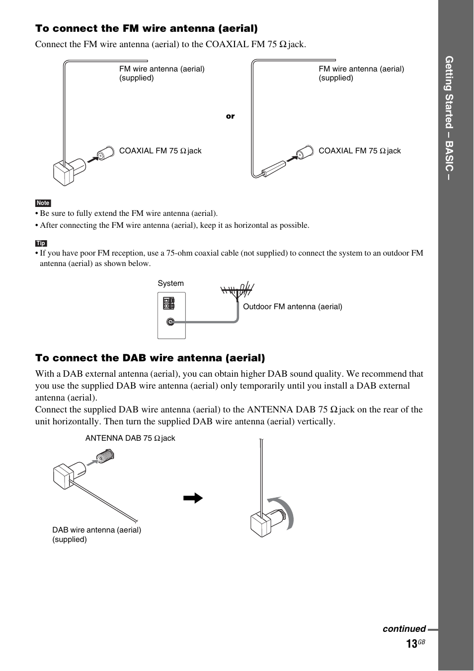 Sony DAV-DZ210D User Manual | Page 13 / 96