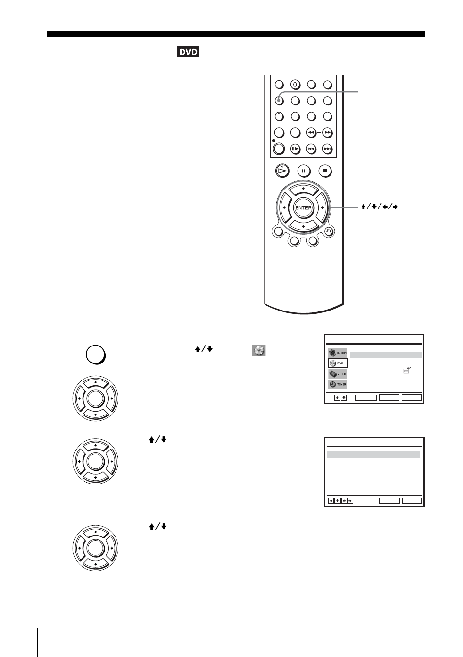 Screen setup, See “screen setup” on | Sony SLV-D910N/R User Manual | Page 58 / 120