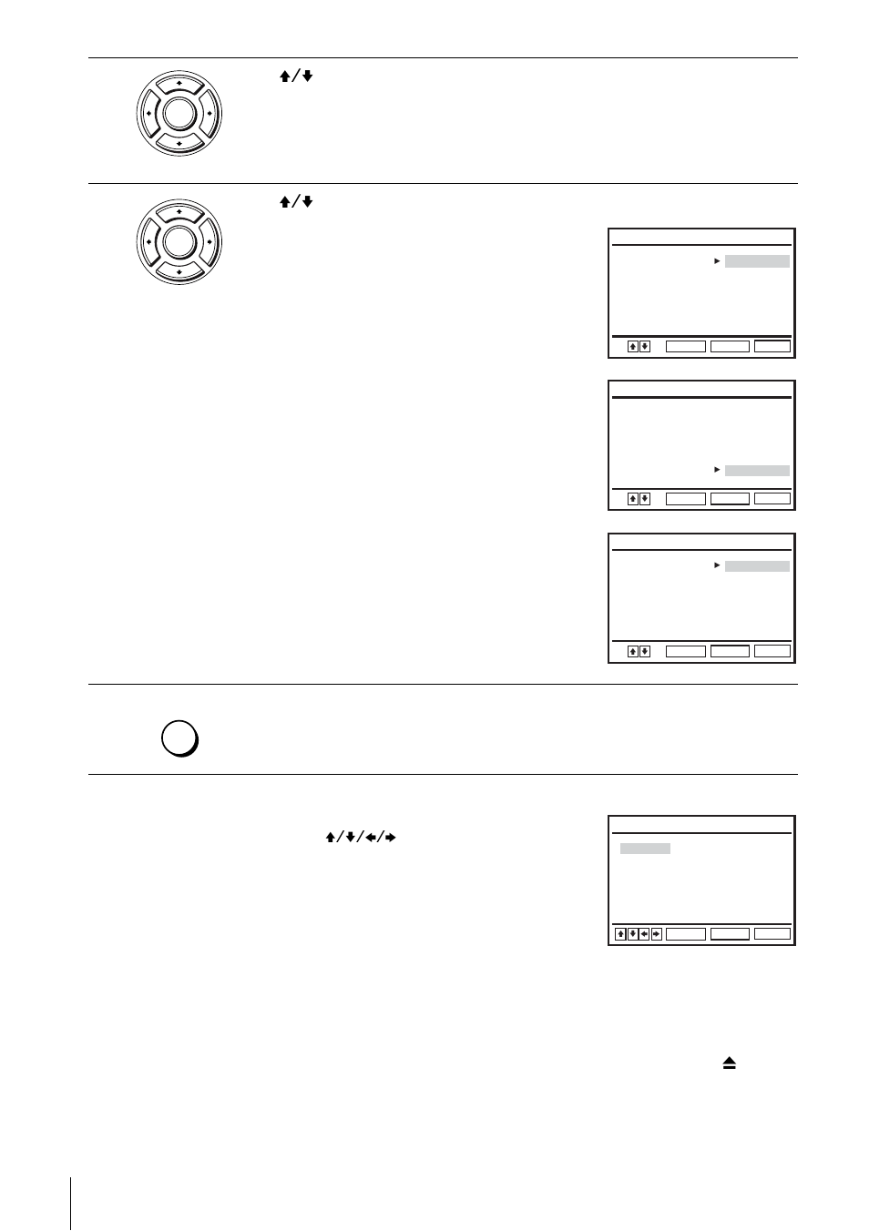 Press set up to exit the menu | Sony SLV-D910N/R User Manual | Page 62 / 120