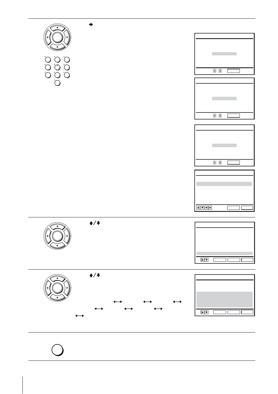 When you have already registered a password, Press set up to exit the menu | Sony SLV-D910N/R User Manual | Page 64 / 120
