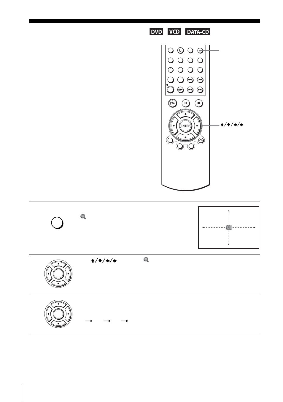 Zooming into a scene | Sony SLV-D910N/R User Manual | Page 68 / 120