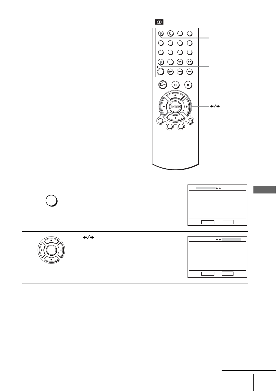 Playing in random order (shuffle play) | Sony SLV-D910N/R User Manual | Page 73 / 120