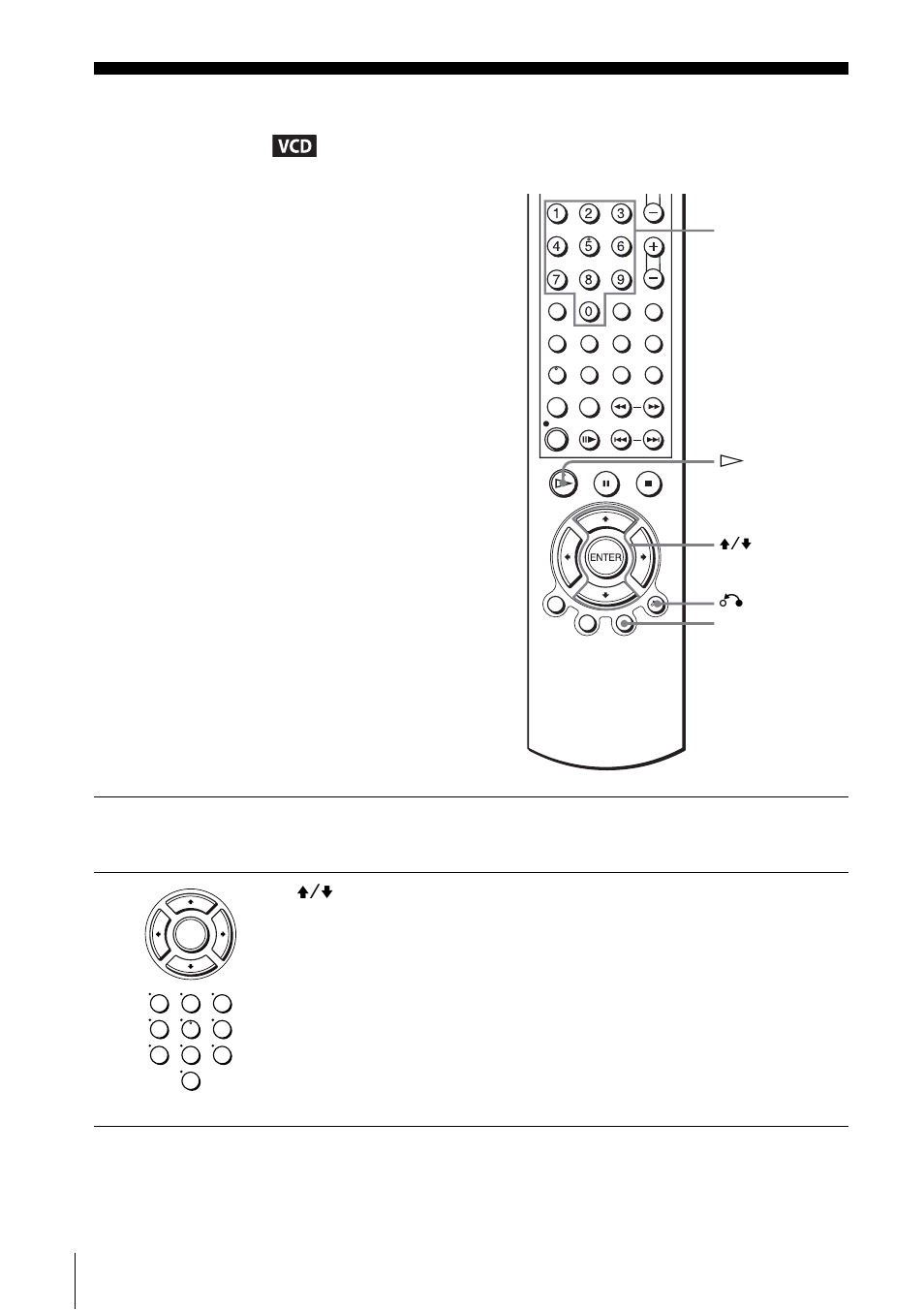 Playing video cds with “menu on/off” functions, Play | Sony SLV-D910N/R User Manual | Page 86 / 120